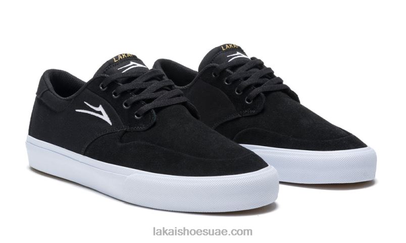 Lakai 0LF8J18رايلي 3 جلد الغزال الأسود