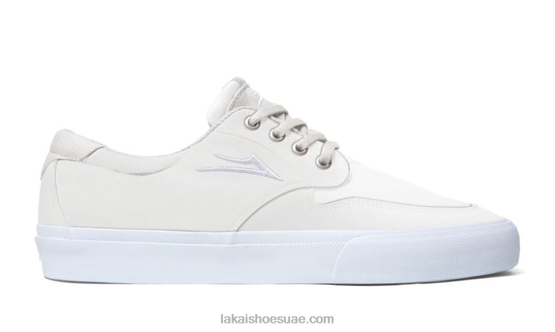 Lakai 0LF8J251رايلي 3 أحذية التزلج الجلدية أبيض