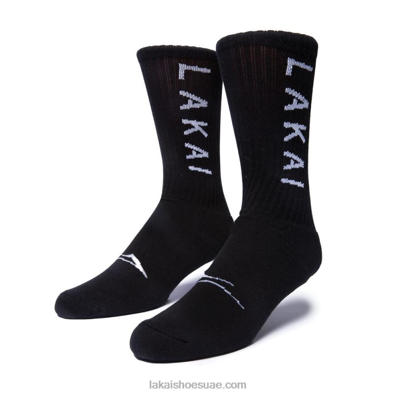 Lakai 0LF8J146جورب طاقم بسيط أسود