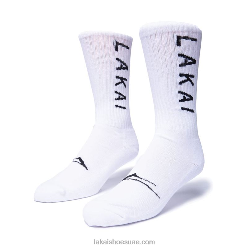 Lakai 0LF8J147جورب طاقم بسيط أبيض