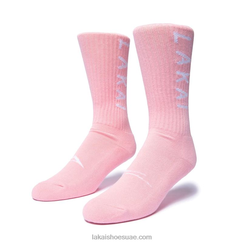 Lakai 0LF8J149جورب طاقم بسيط سمك السالمون