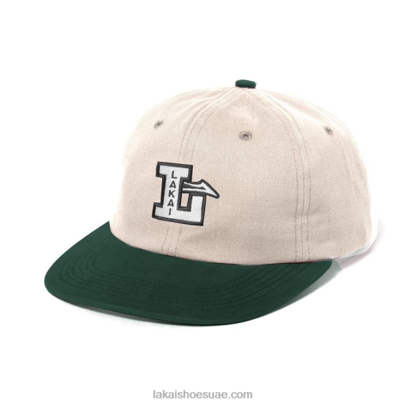 Lakai 0LF8J155ليترمان قبعة بولو غابة / كريم