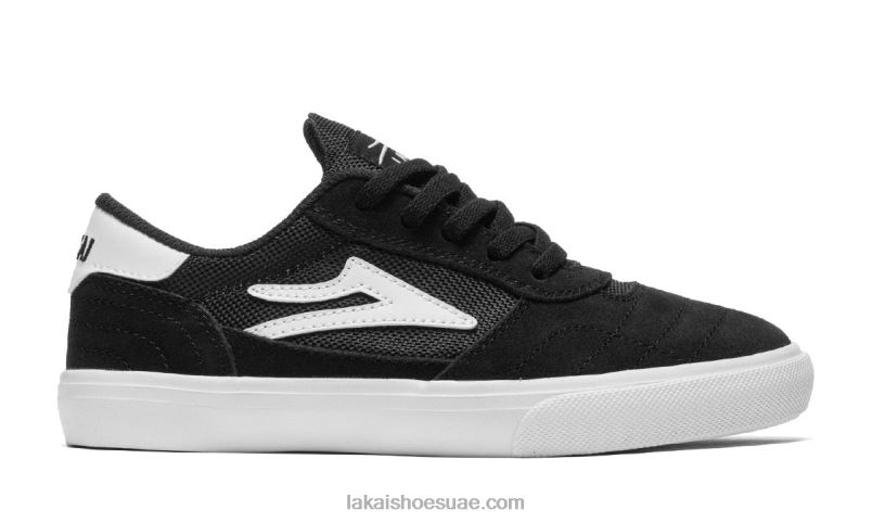 Lakai 0LF8J179أحذية أطفال كامبردج للتزلج أسود