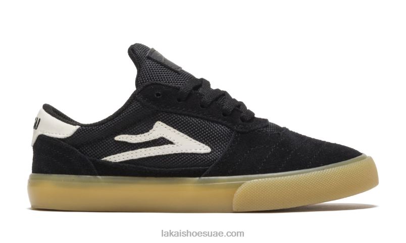 Lakai 0LF8J180توهج كامبريدج كيدز أسود