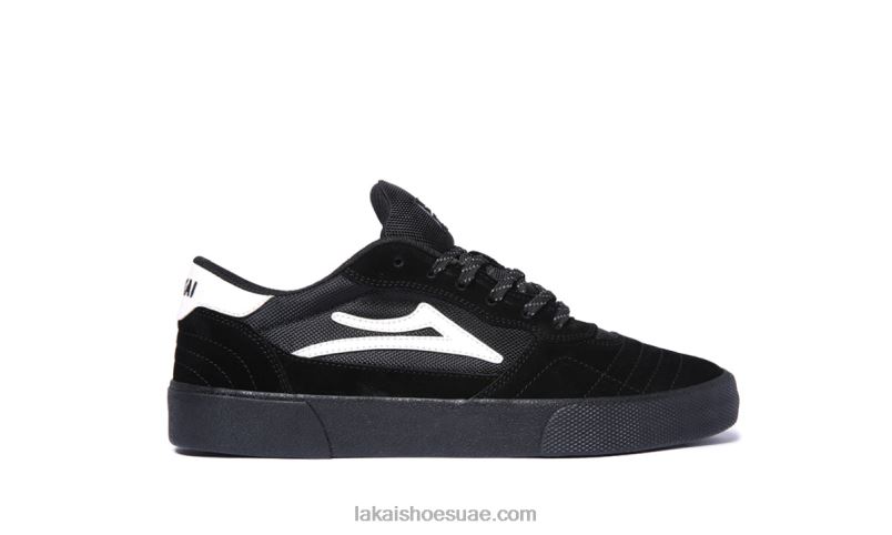 Lakai 0LF8J181أحذية أطفال كامبردج للتزلج أسود