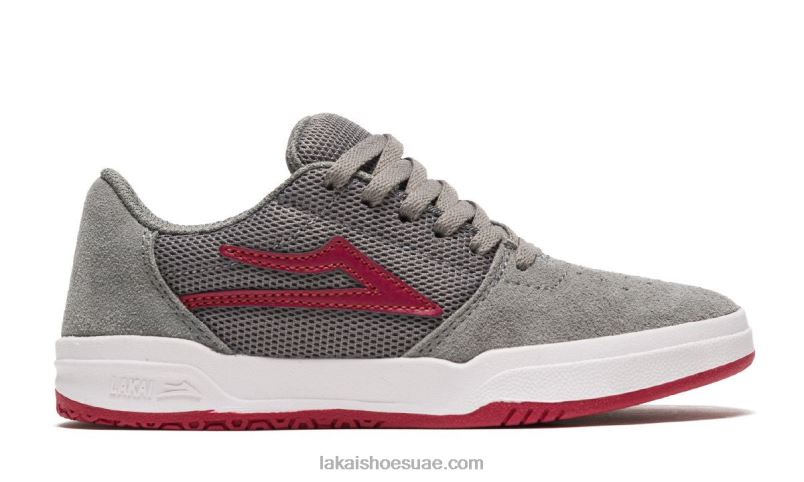 Lakai 0LF8J182أحذية تزلج برايتون كيدز رمادي