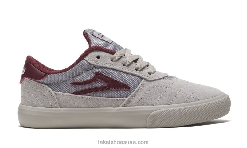 Lakai 0LF8J190أحذية تزلج كامبريدج للأطفال رمادي