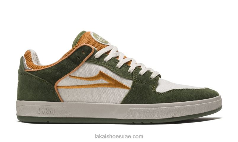 Lakai 0LF8J276ناثانيال راسل تيلفورد أحذية تزلج منخفضة أخضر