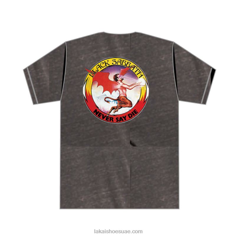 Lakai 0LF8J344السبت لا يقول أبدًا تموت بريم تي جونميتال هيذر رمادي