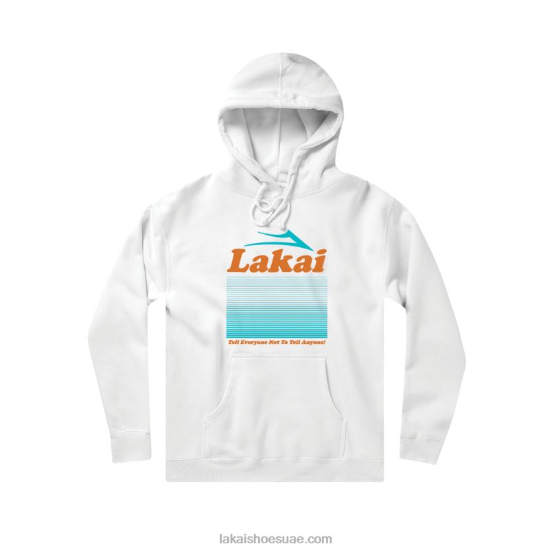 Lakai 0LF8J360روب ويلز كنزة صوفية أبيض