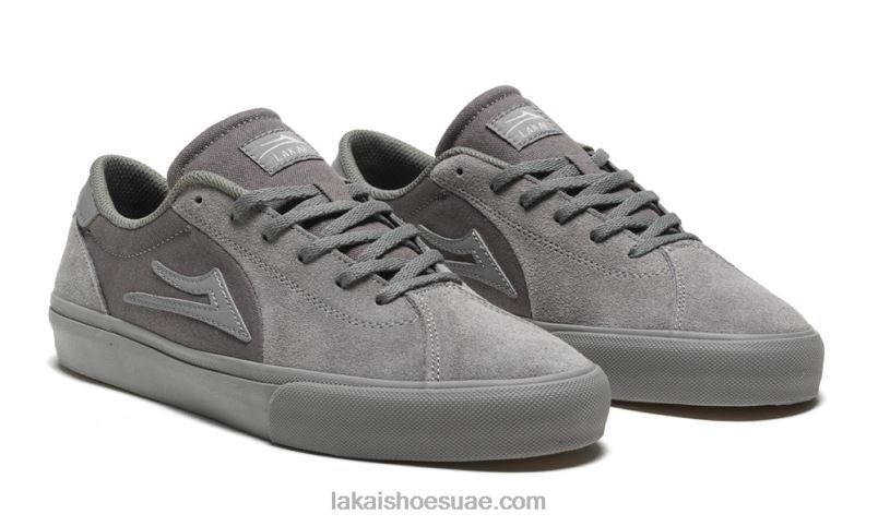 Lakai 0LF8J102فلاكو 2 جلد الغزال الرمادي