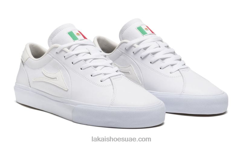 Lakai 0LF8J108فلاكو 2 جلد أبيض